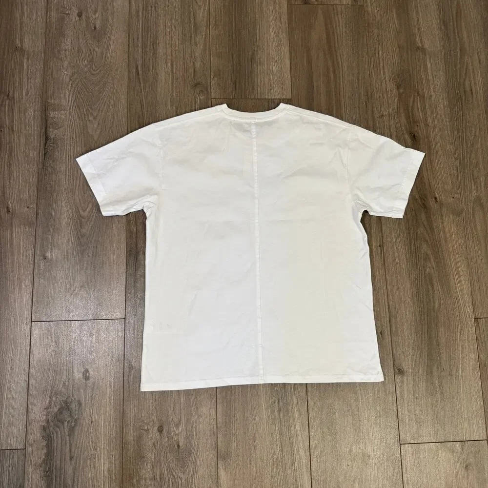 Madewell Cotton Relaxed Oversize Tee WMNS XS White Short Sleeve Crewneck Slouchy